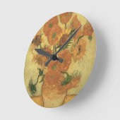 Vincent van Gogh | Zonnebloemen 1889 Ronde Klok (Hoek)