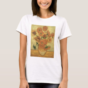 Vincent van Gogh   Zonnebloemen 1889 T-shirt