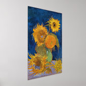 Vincent van Gogh - Zonnebloemen, 2e versie Folie Afdrukken (Laagn)