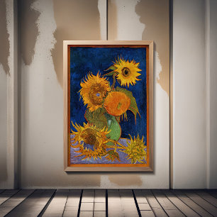Vincent van Gogh - Zonnebloemen, 2e versie Foto Afdruk