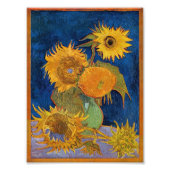 Vincent van Gogh - Zonnebloemen, 2e versie Foto Afdruk (Voorkant)