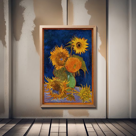 Vincent van Gogh - Zonnebloemen, 2e versie Poster