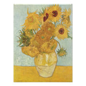 Vincent van Gogh - Zonnebloemen, 3e versie Foto Afdruk (Voorkant)