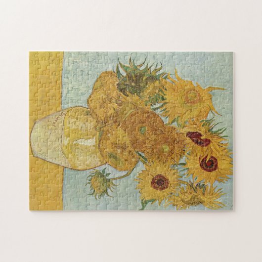 Vincent van Gogh - Zonnebloemen, 3e versie Legpuzzel (Horizontaal)