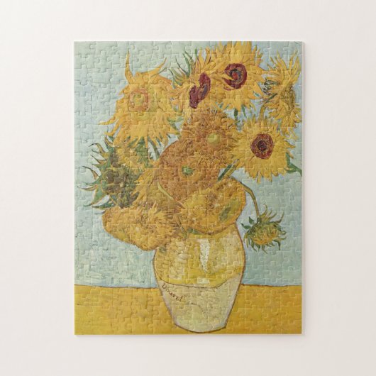 Vincent van Gogh - Zonnebloemen, 3e versie Legpuzzel (Verticaal)
