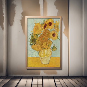 Vincent van Gogh - Zonnebloemen, 3e versie Poster