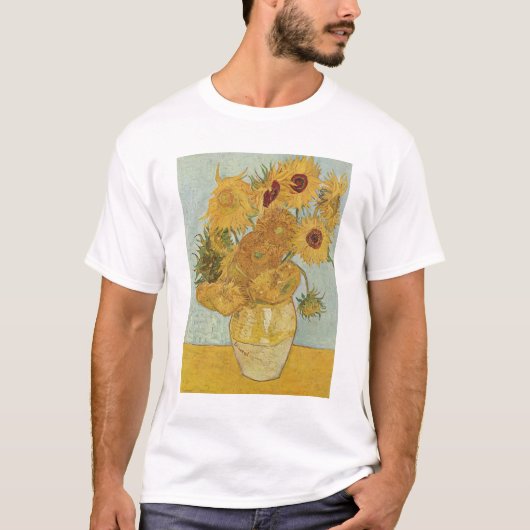 Vincent van Gogh - Zonnebloemen, 3e versie T-shirt (Voorkant)