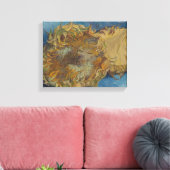 Vincent van Gogh - Zonnebloemen Canvas Afdruk (Insitu (Woonkamer))