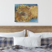 Vincent van Gogh - Zonnebloemen Canvas Afdruk (Insitu (Slaapkamer))
