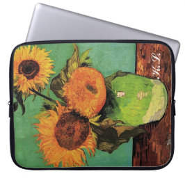 Vincent van Gogh, zonnebloemen Laptop Sleeve