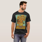 Vincent Van Gogh - Zonnebloemen T-shirt (Voorkant volledig)