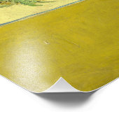 Vincent van Gogh - Zonnebloemen, vierde versie Foto Afdruk (Hoek)