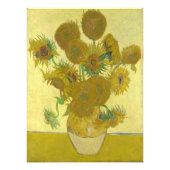 Vincent van Gogh - Zonnebloemen, vierde versie Foto Afdruk (Voorkant)