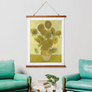 Vincent van Gogh - Zonnebloemen, vierde versie Hangend Wandkleed