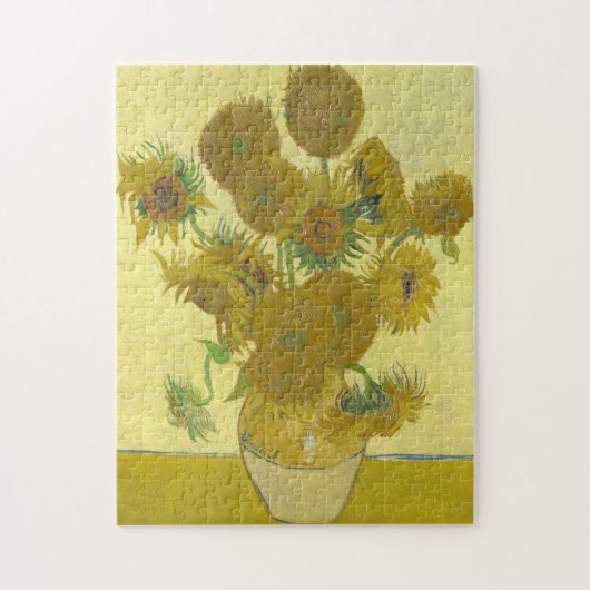 Vincent van Gogh - Zonnebloemen, vierde versie Legpuzzel (Verticaal)