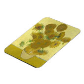 Vincent van Gogh - Zonnebloemen, vierde versie Magneet (Linkerzijde)