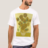 Vincent van Gogh - Zonnebloemen, vierde versie T-shirt (Voorkant)