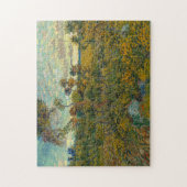 Vincent van Gogh, Zonsondergang bij Montmajour Legpuzzel (Verticaal)
