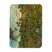 Vincent van Gogh, Zonsondergang bij Montmajour Magneet (Verticaal)