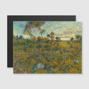 Vincent van Gogh, Zonsondergang bij Montmajour Magnetische Uitnodiging