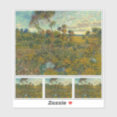 Vincent van Gogh, Zonsondergang bij Montmajour Sticker (Vel)