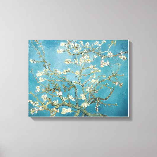 Vincent van Gogh's Almond Blossom (1890) Canvas Afdruk (Voorkant)