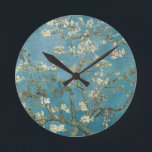 Vincent van Gogh's Almond Blossom (1890) Ronde Klok<br><div class="desc">Een geweldige Vincent van Gogh's Amandelbloesem (1890) Klok. Onderscheid je van de menigte met dit unieke unieke unieke ontwerp.</div>