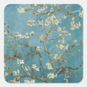 Vincent van Gogh's Almond Blossom (1890) Vierkante Sticker (Voorkant)