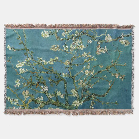Vincent van Gogh's Almond Blossom Rugs Deken (Voorkant)