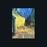 Vincent van Gogh's Café Terrace bij nacht Canvas Afdruk<br><div class="desc">Vincent van Gogh's Café Terrace op Night Canvas print Vincent van Gogh's Café Terrace in Night (1888)</div>