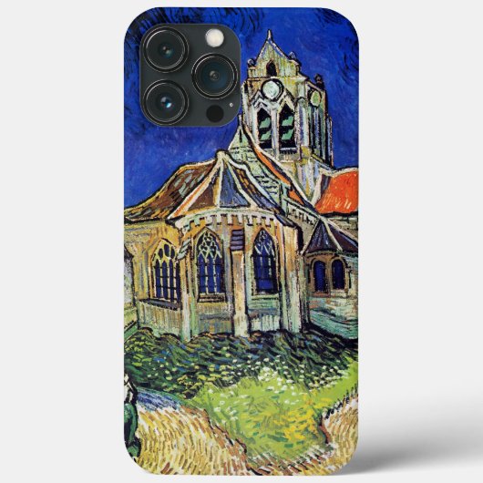 Vincent van Gogh's De Kerk bij Auvers Case-Mate iPhone Case (Achterkant)