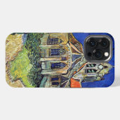 Vincent van Gogh's De Kerk bij Auvers iPhone Hoesje (Achterkant horizontaal)