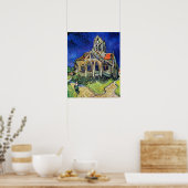 Vincent van Gogh's De Kerk bij Auvers Poster (Keuken)