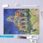 Vincent van Gogh's De Kerk bij Auvers Tissuepapier (Craft)