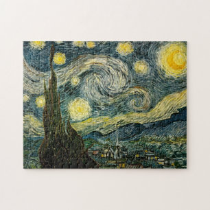 Vincent van Gogh's De Sterrennacht (1889) Legpuzzel