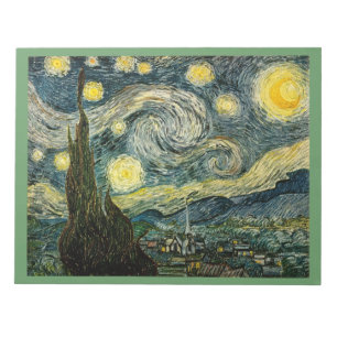 Vincent van Gogh's De Sterrennacht (1889) Notitieblok