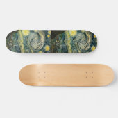Vincent van Gogh's De Sterrennacht (1889) Persoonlijk Skateboard (Horizontaal)