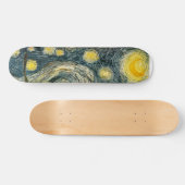 Vincent van Gogh's De Sterrennacht (1889) Skateboard (Horizontaal)