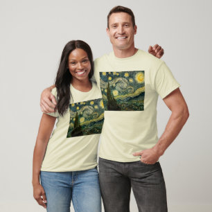 Vincent van Gogh's De Sterrennacht (1889) T-shirt