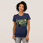 Vincent van Gogh's De Sterrennacht (1889) T-shirt (Voorkant volledig)