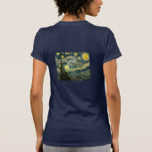 Vincent van Gogh's De Sterrennacht (1889) T-shirt (Achterkant)