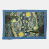 Vincent van Gogh's De Sterrennacht (1889) Theedoek (Horizontaal)