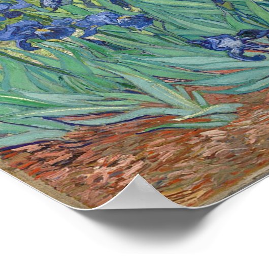 Vincent Van Gogh's Iopen. Poster (Hoek)