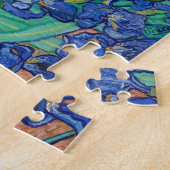 Vincent Van Gogh's Irises (1889) Legpuzzel (Zijkant)
