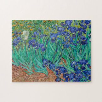 Vincent Van Gogh's Irises (1889) Legpuzzel