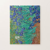 Vincent Van Gogh's Irises (1889) Legpuzzel (Verticaal)