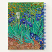 Vincent Van Gogh's Irises Notitieboek (Achterkant)