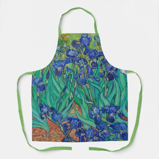 Vincent Van Gogh's Irises Schort (Voorkant)