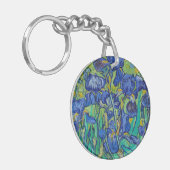 Vincent Van Gogh's Irises Sleutelhanger (Voorkant Links)