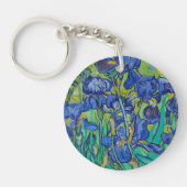 Vincent Van Gogh's Irises Sleutelhanger (Voorkant)